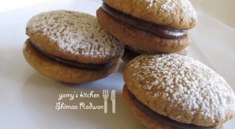 بسكويت البندق بالصور و الخطوات طريقة عمل بسكوت البندق