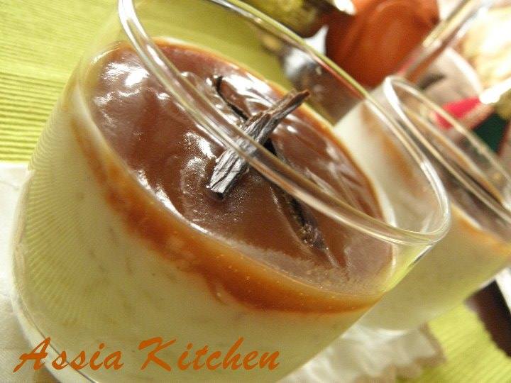 أرز باللبن بصوص الكراميل