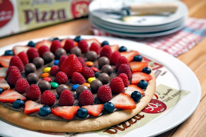 طريقة عمل بيتزا النوتيللا