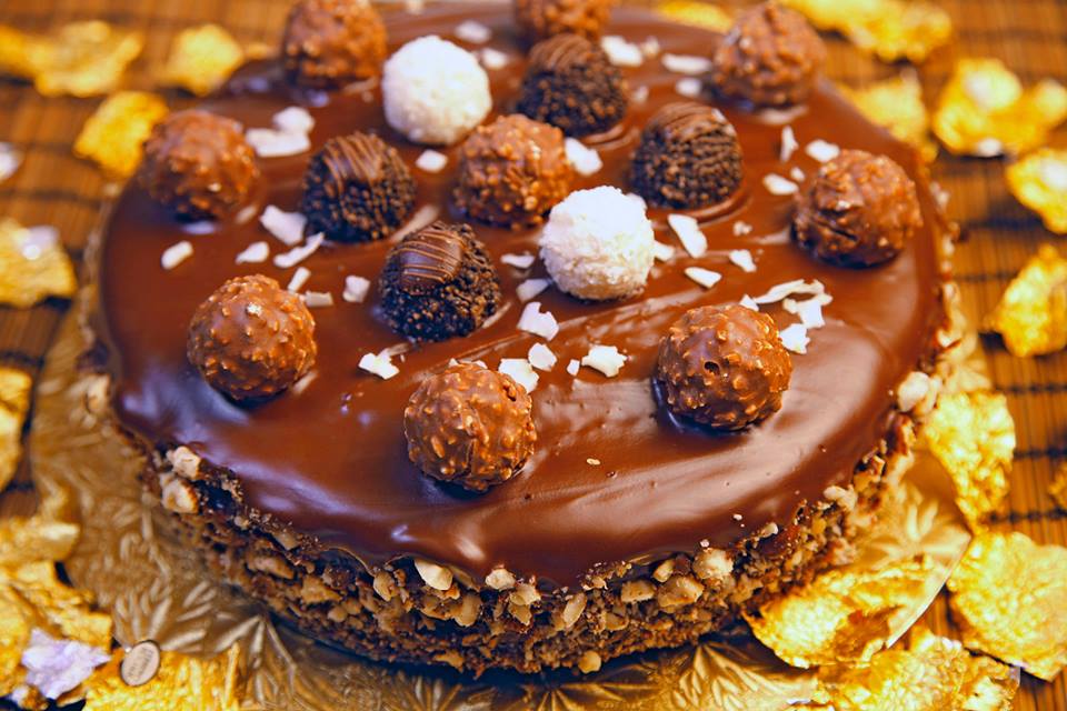 طريقة عمل كيكة الفيريرو روشيه