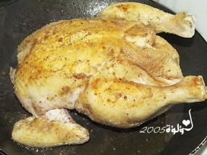 طريقة عمل دجاج روستو