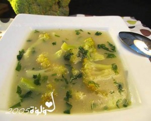 طريقة عمل شوربه البروكلي بالشوفان :