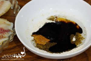 طريقة عمل سمك مشوي بالصويا صوص بالصور