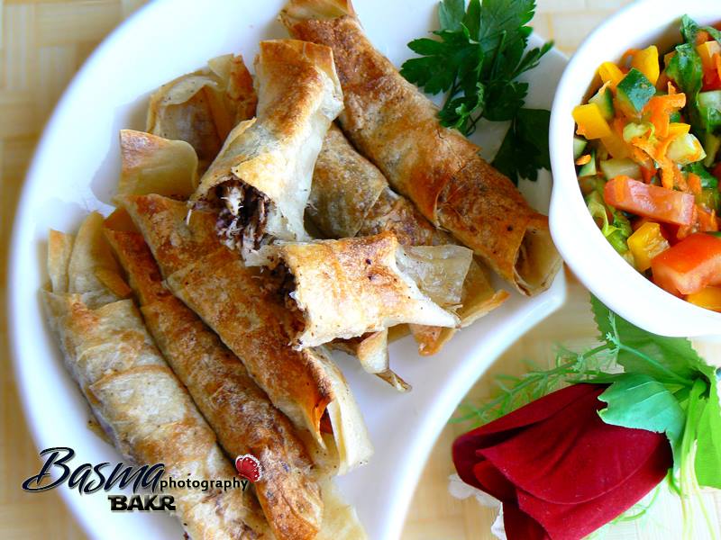 طريقة عمل رولات مسخن