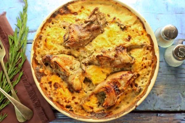 طريقة عمل طاجن سمان بالأرز