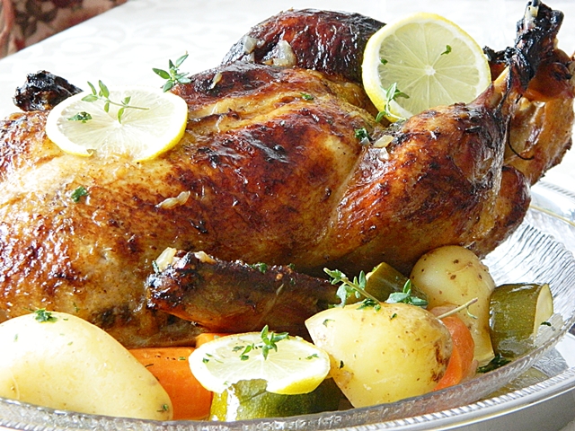 طريقة عمل بط بالبرتقال بالفرن