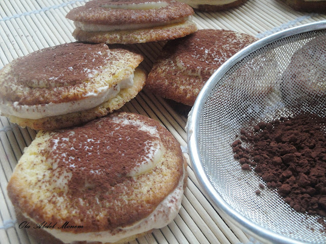 طريقة عمل كوكيز التيراميسو السريع طريقة عمل كوكيز التيراميسو السريع