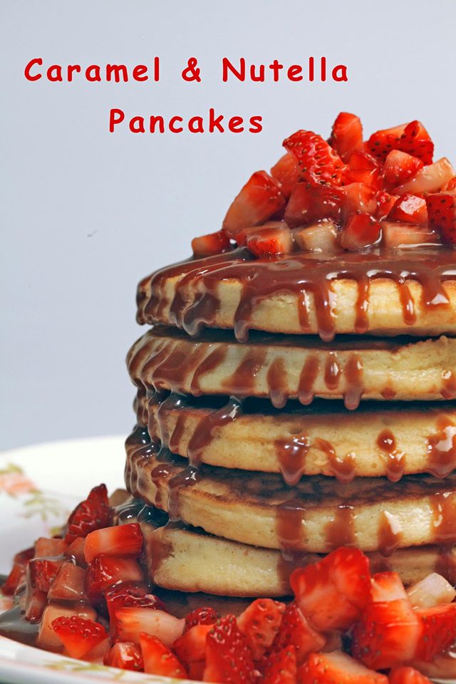 طريقة عمل البان كيك بالكراميل