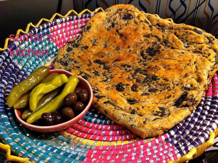 طريقة عمل أقراص الزعتر الأخضر الفلسطيني