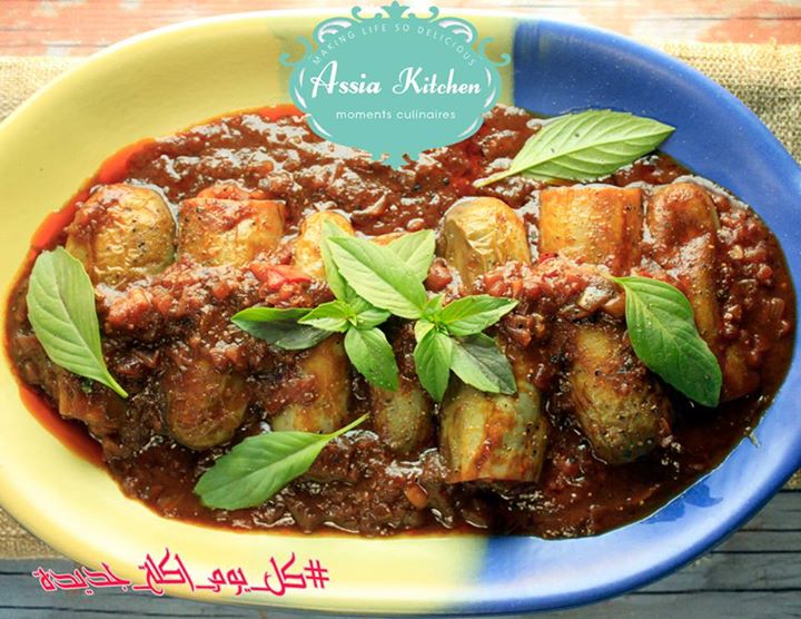 طريقة عمل الباذنجان المغمور