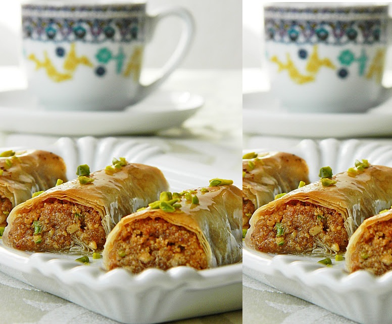 طريقة عمل البقلاوة بالصور و الخطوات طريقة عمل البقلاوة العادية بالصور