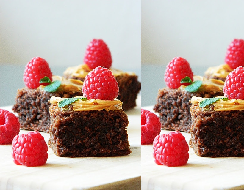 طريقة عمل براونيز زبدة الفول السوداني