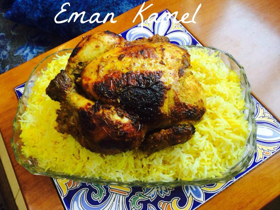 طريقة عمل دجاج مشوي بالزبادي