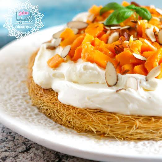 طريقة عمل الكنافة بالمانجة أسهل طريقة لعمل الكنافة بالمانجو