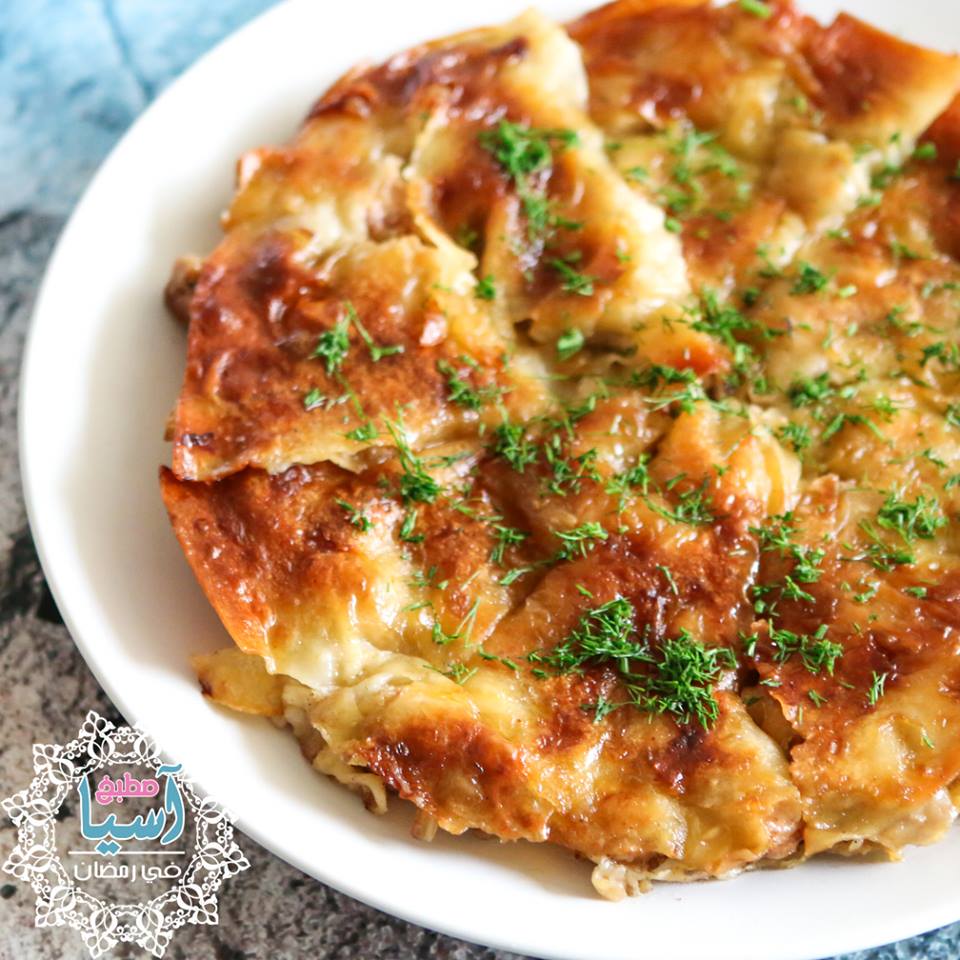 طريقة عمل الرقاق بالسجق