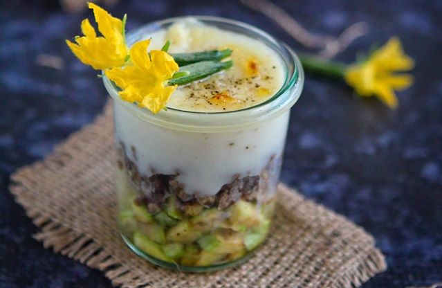 طريقة عمل كاسات الكوسة بالبشاميل :