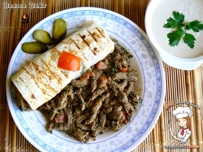 طريقة عمل الشاورما من مطبخ بسمة