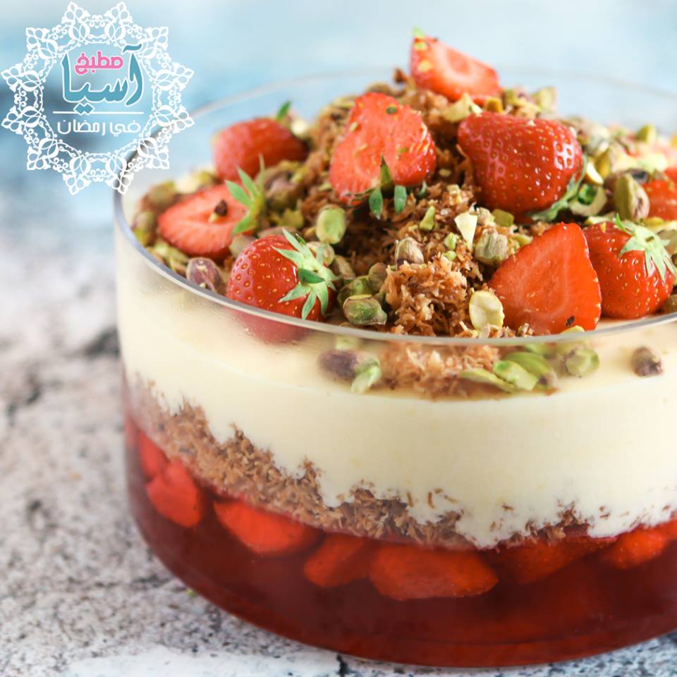 طريقة عمل ترايفل الكنافة السريع طريقة عمل ترايفل الكنافة السريع