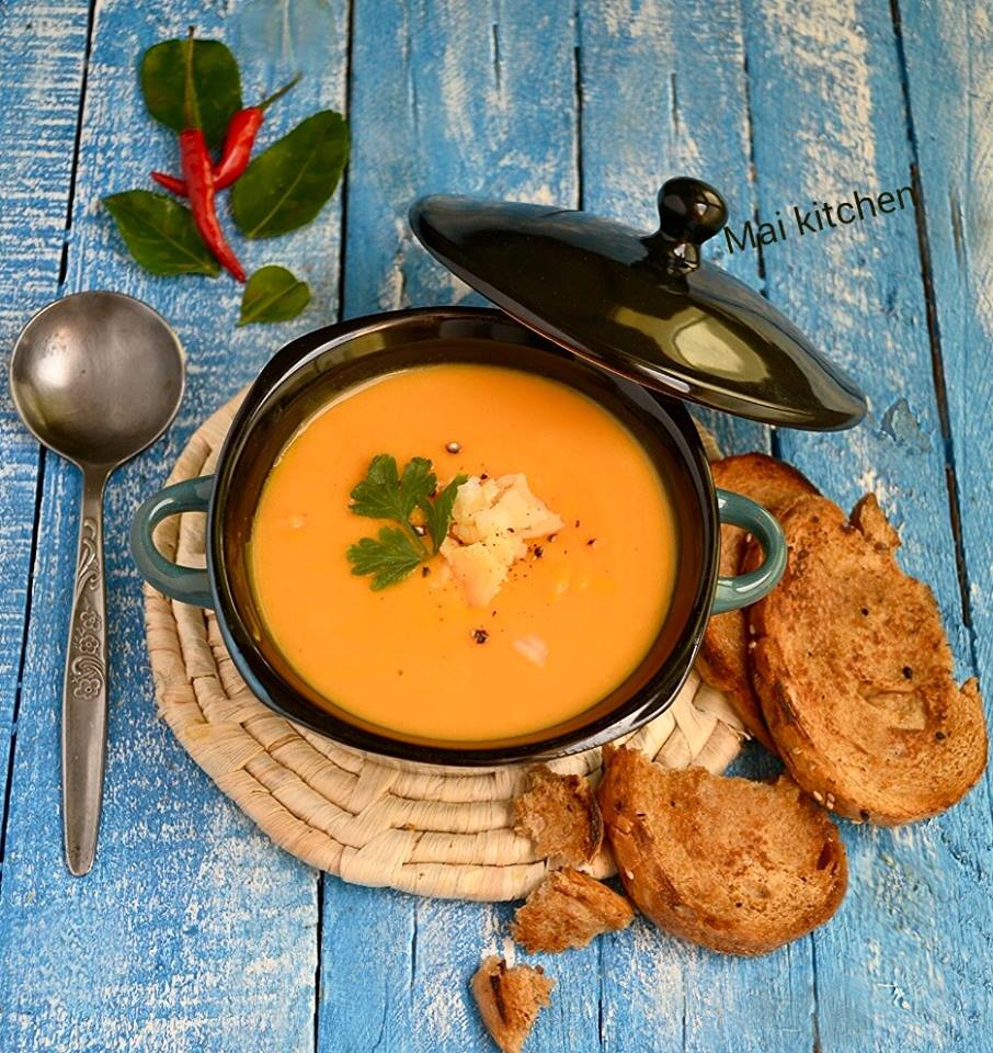 طريقة عمل شوربة القرع