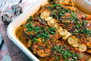 طريقة عمل صينية السمك بالفرن