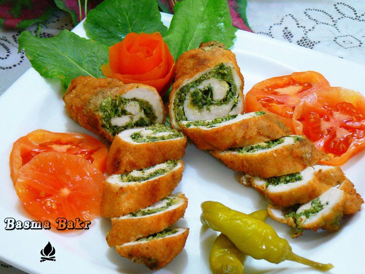 طريقة عمل تشيكن كييف بالاعشاب