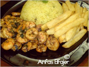 طريقة عمل الجمبري بالصويا صوص