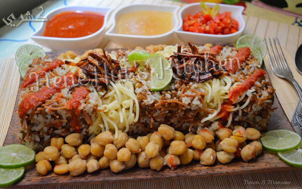 طريقة عمل الكشري المصري