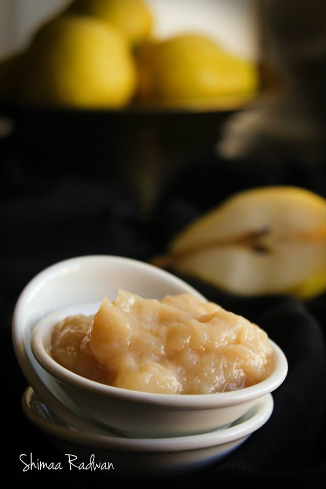 طريقة عمل صلصة الكمثرى