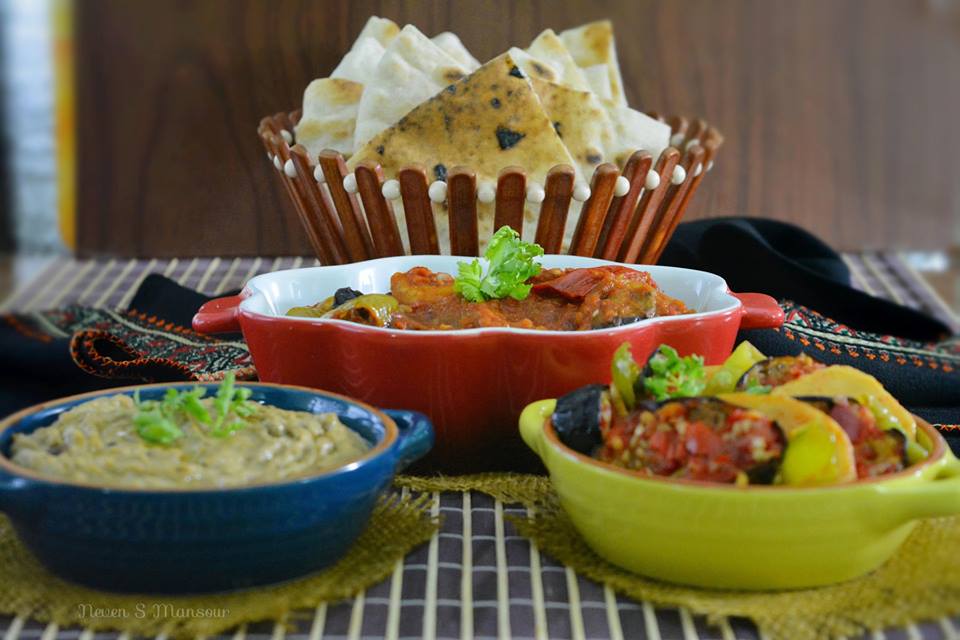 مسقعة باذنجان وبطاطس