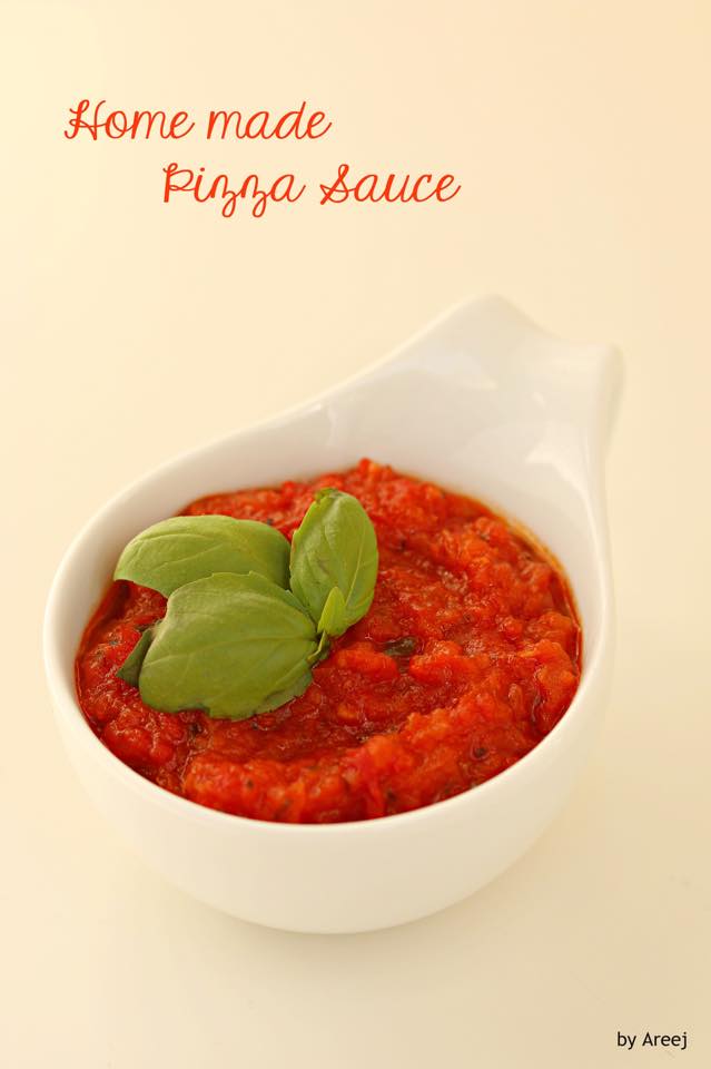 مقادير صوص البيتزا مقادير صلصة البيتزا الإيطالية