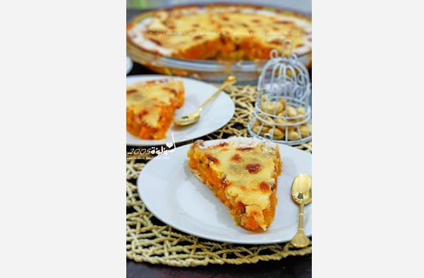 طريقة عمل القرع العسلي بالبشاميل طريقة عمل القرع العسلي بالبشاميل