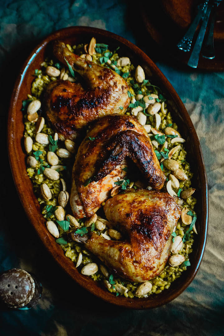 طريقة عمل فريكه الدجاج من مطبخ آسيا