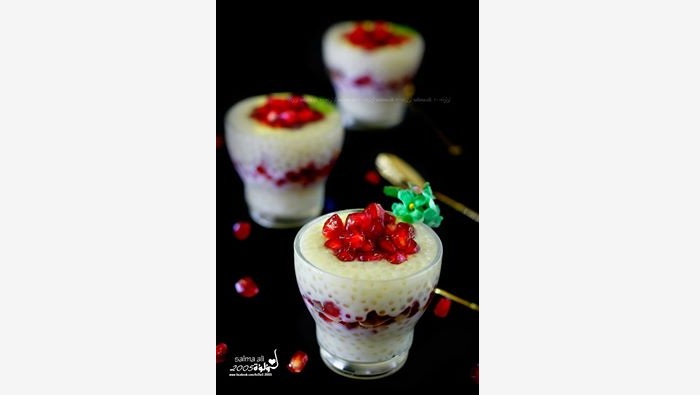 طريقة عمل حلى كاسات تابيوكا