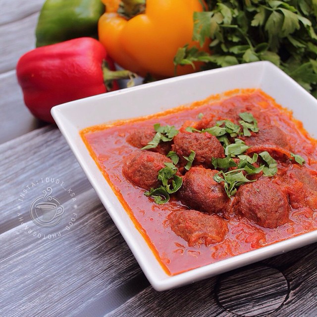 طريقة عمل كفتة داوود باشا بالصلصة