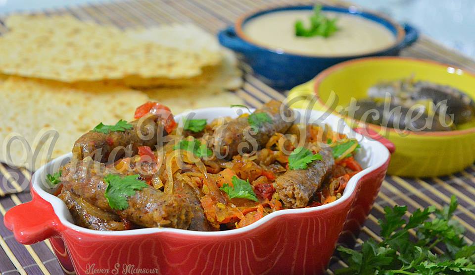 طريقة عمل طاجن السجق البلدي بالفرن