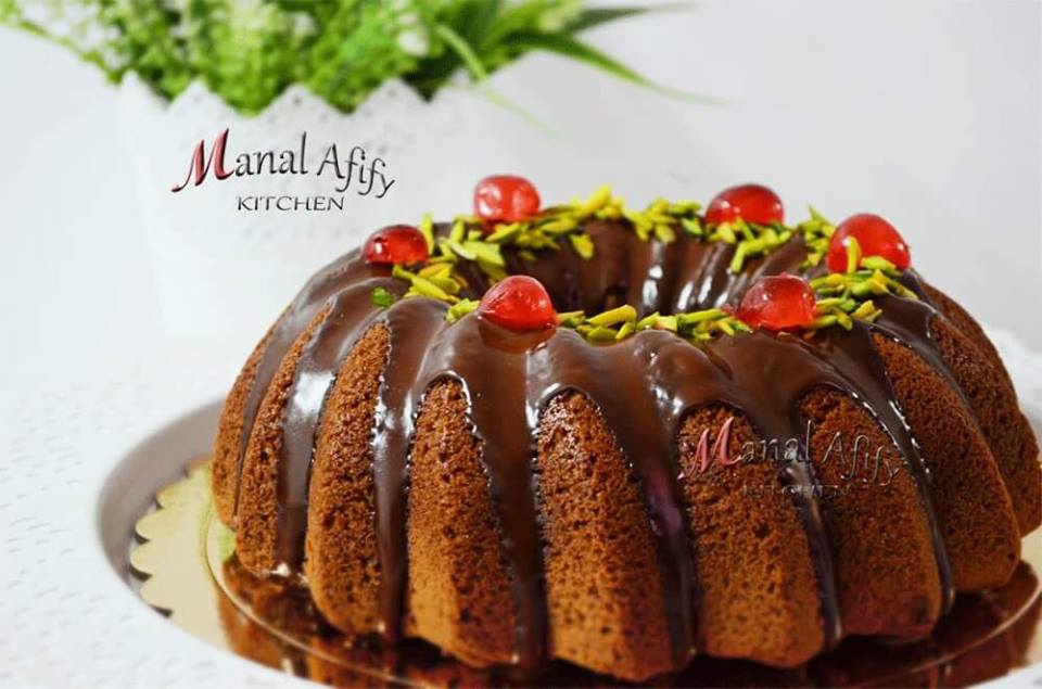 طريقة عمل كيكة الشوكولاتة بالنسكافيه