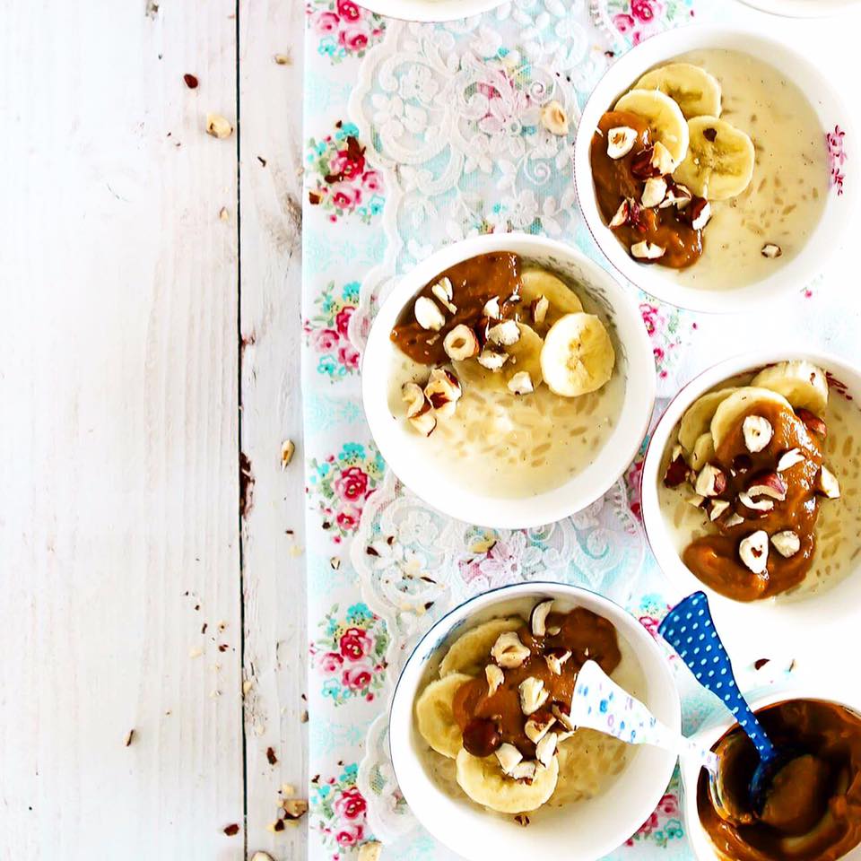 الأرز باللبن بحليب جوز الهند طريقة عمل رز بحليب جوز الهند