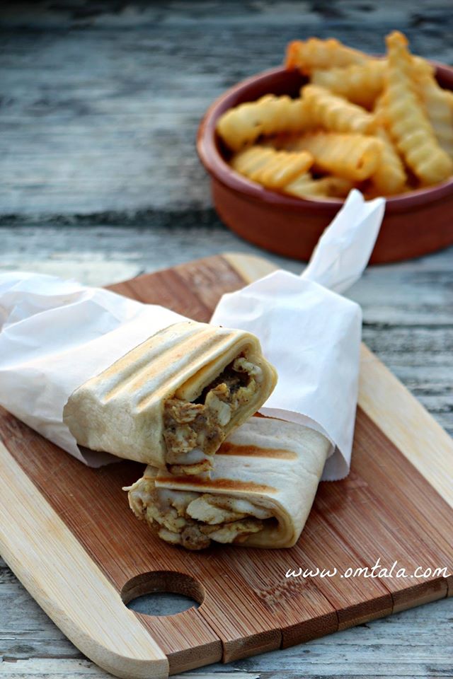 طريقة عمل شاورما الدجاج و الثومية