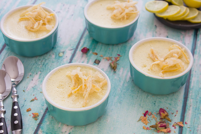 طريقة عمل كريم كراميل الليمون طريقة عمل كريم كراميل الليمون