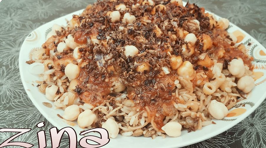 طريقه عمل الكشري المصري في حلة واحدة بيتى مملكتى