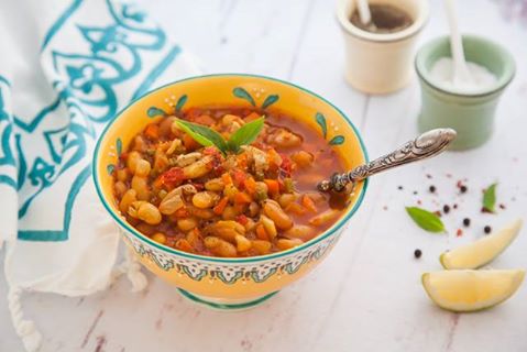 شوربة الفاصوليا الحارقة للدهون