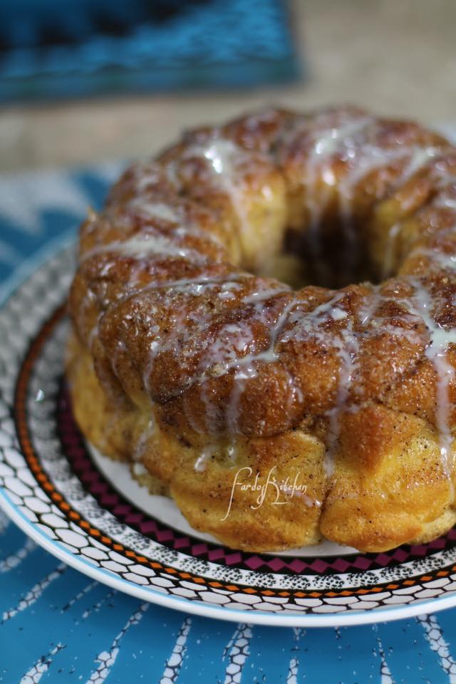 المونكي بريد أو البابلز علي طريقة المطاعم