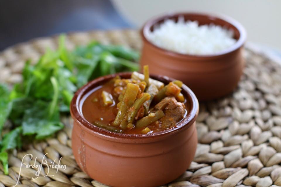 طريقة عمل فاصوليا خضراء باللحم