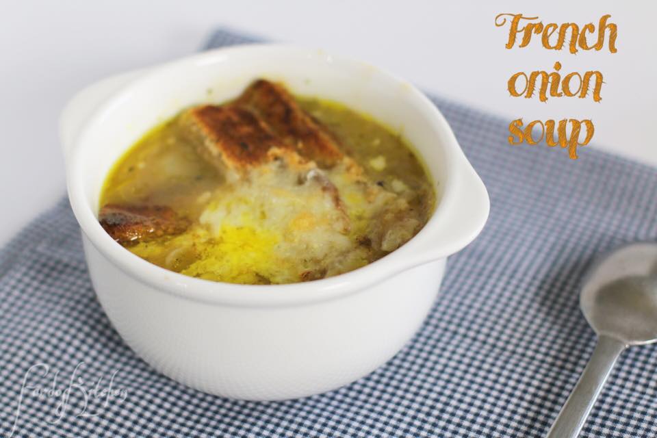 شوربة البصل الفرنسية