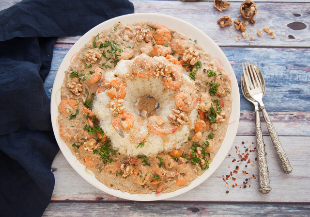 طريقة عمل شركسية الجمبري طريقة عمل شركسية الجمبري
