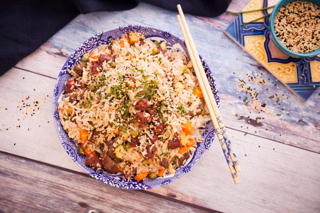 طريقة عمل الرز الصيني