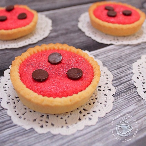 تارت بسبوسة الريد فالفيت طريقة عمل تارت بسبوسة