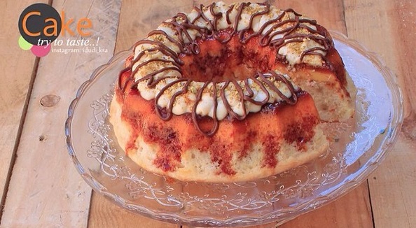 كيكة قدرة قادر بالكريم كراميل الجاهز