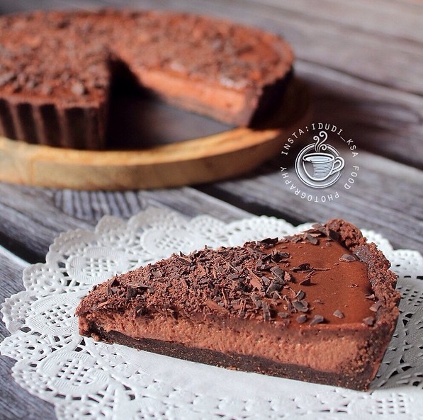 تارت موس الشيكولاتة