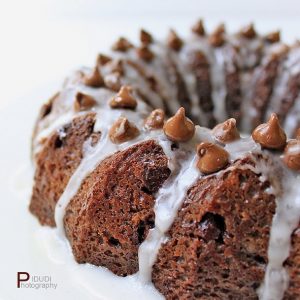 كيكة الزبادي بالشيكولاته